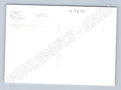 Postcard Le Mont Dore panorama of the city and mountains (M7677)