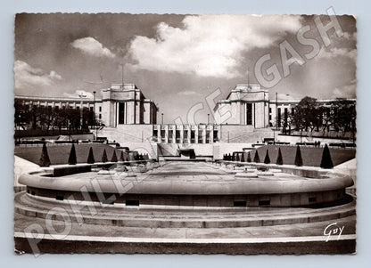 Pohlednice Paříž Trocadéro 1938 zaslaná do ČSR (M7698)
