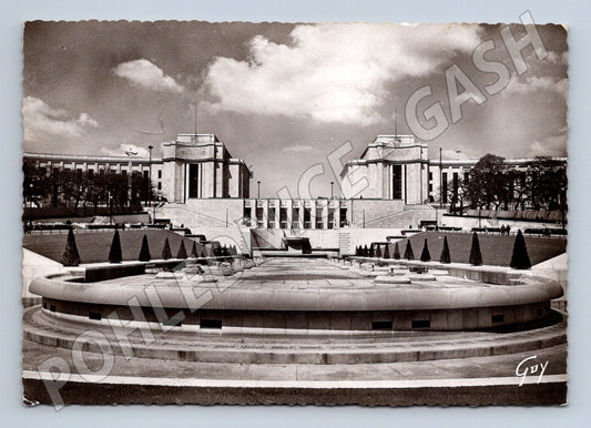 Pohlednice Paříž Trocadéro 1938 zaslaná do ČSR (M7698)