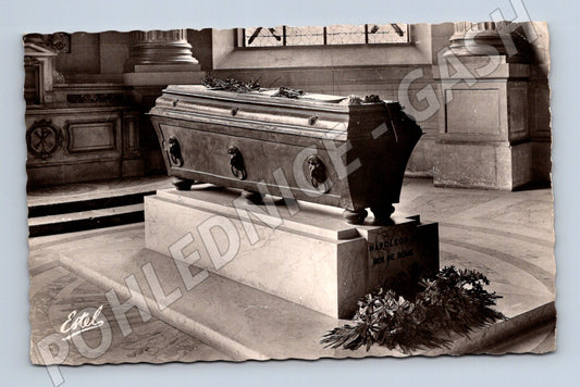 Postcard Les Invalides Sarcophagus of Napoleon II of France (M7707)