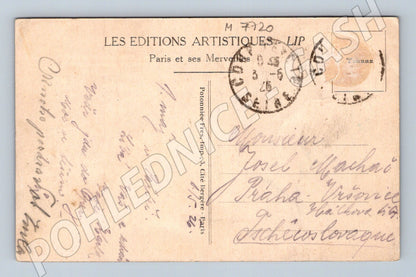 Pohlednice Paříž Opéra Garnier a metro 1926 (M7720)
