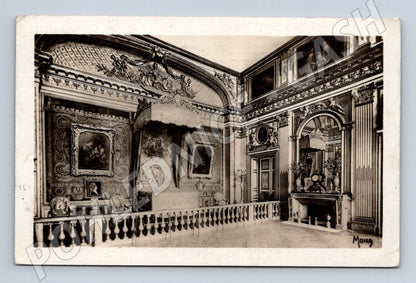 Pohlednice Versailles pokoj Ludvíka XIV odesláno 1931 (M7731)