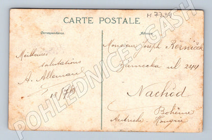 Pohlednice Paříž Louvre Galerie d’Apollon 1908 (M7739)