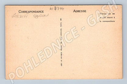 Postcard Orange Arc de Triomphe antique monument (M7744)
