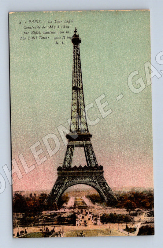 Pohlednice Paříž Eiffelova věž Éditions Artistiques (M7746)
