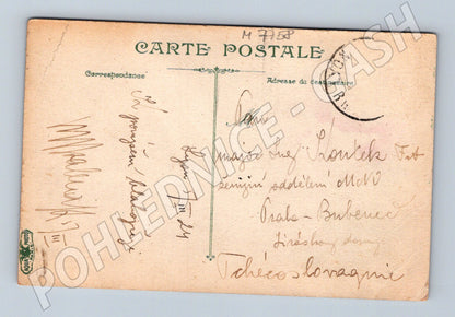 Pohlednice Lyon La passerelle du Lycée pěší lávka (M7758)