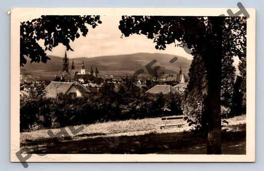 Pohlednice Klatovy panorama města ČR (M776)