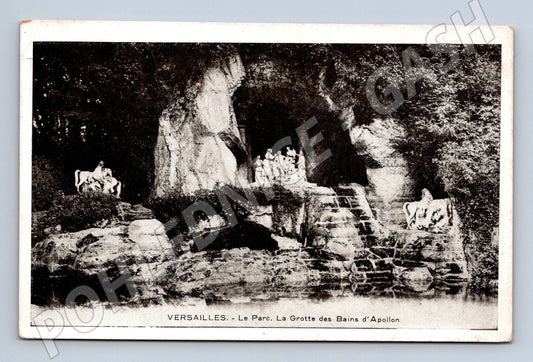 Pohlednice Versailles Grotte des Bains d’Apollon 1946 (M7763)