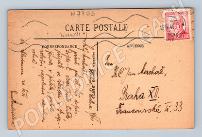 Pohlednice Versailles Grotte des Bains d’Apollon 1946 (M7763)