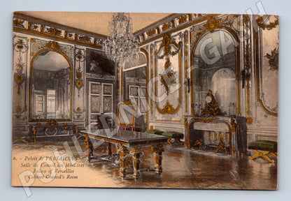 Pohlednice Versailles Salle du Conseil des Ministres (M7768)