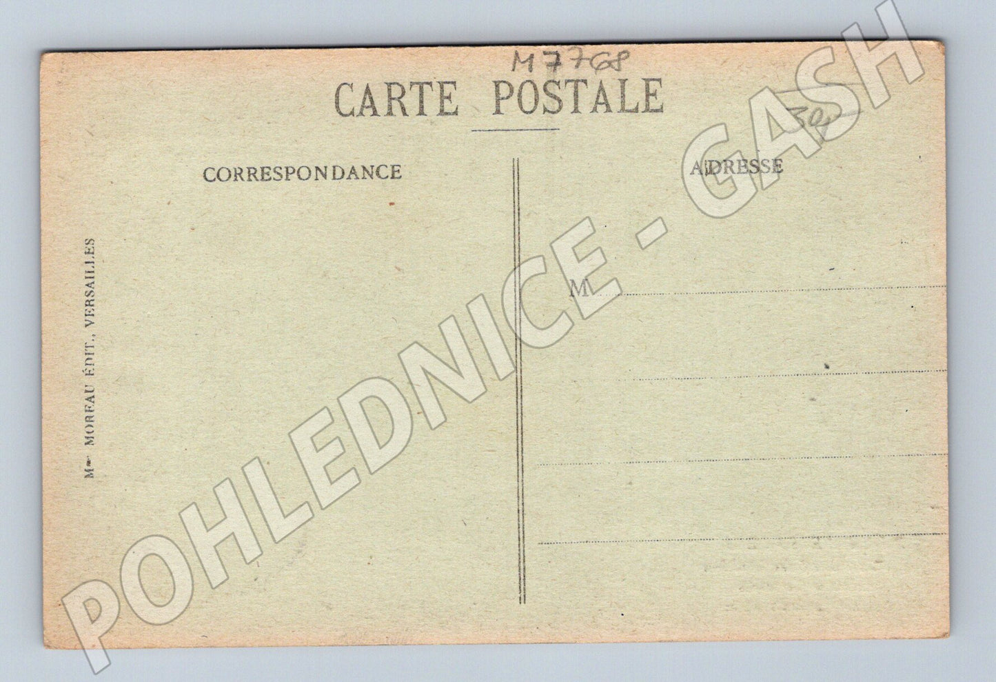 Pohlednice Versailles Salle du Conseil des Ministres (M7768)