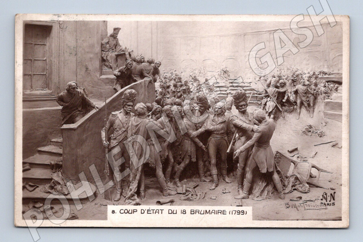 Pohlednice Coup d’État 18 Brumaire 1799 Napoleon (M7773)