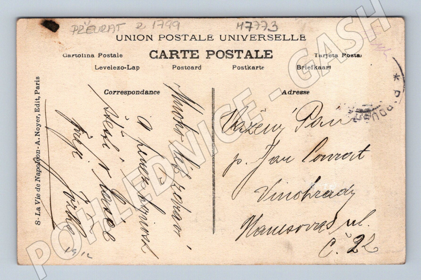 Pohlednice Coup d’État 18 Brumaire 1799 Napoleon (M7773)