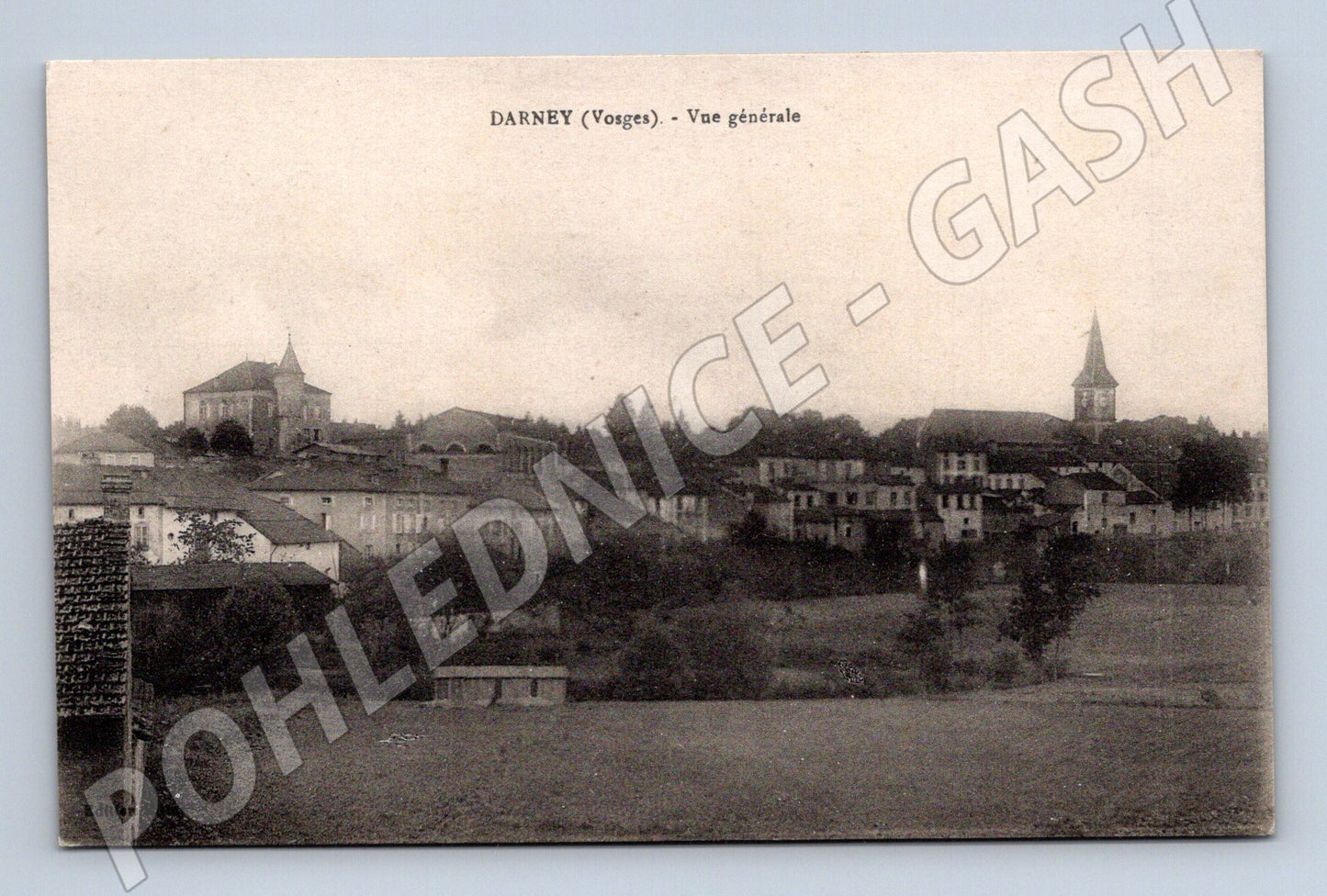 Pohlednice Darney Vosges panoramatický pohled (M7777)