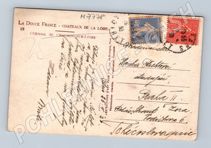 Pohlednice Château de Chaumont sur Loire Loira (M7778)