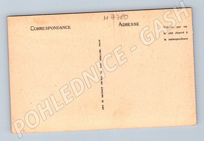 Pohlednice Compiègne zámek fasáda stará pohlednice (M7780)