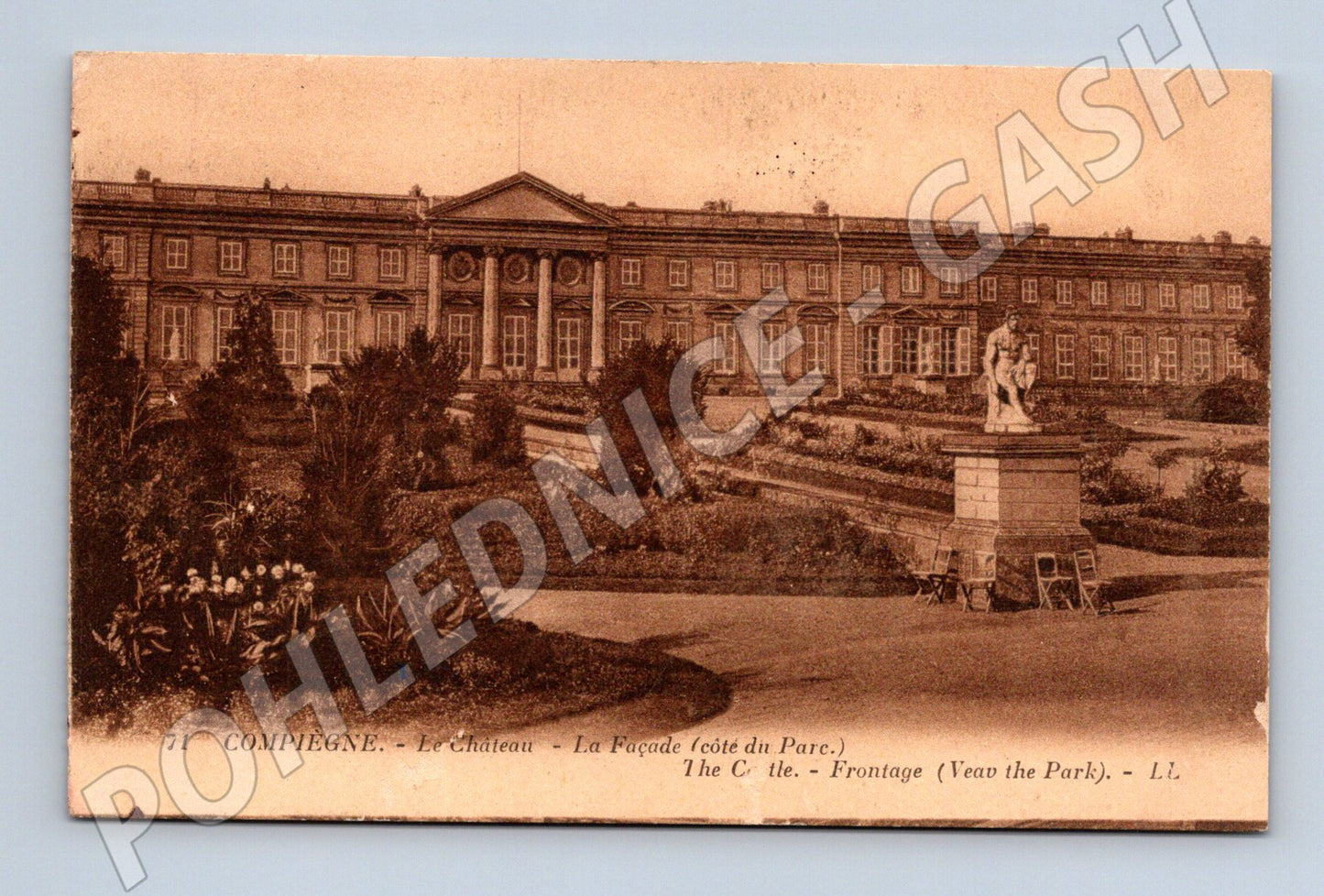 Pohlednice Compiègne Le Château historická (M7781)