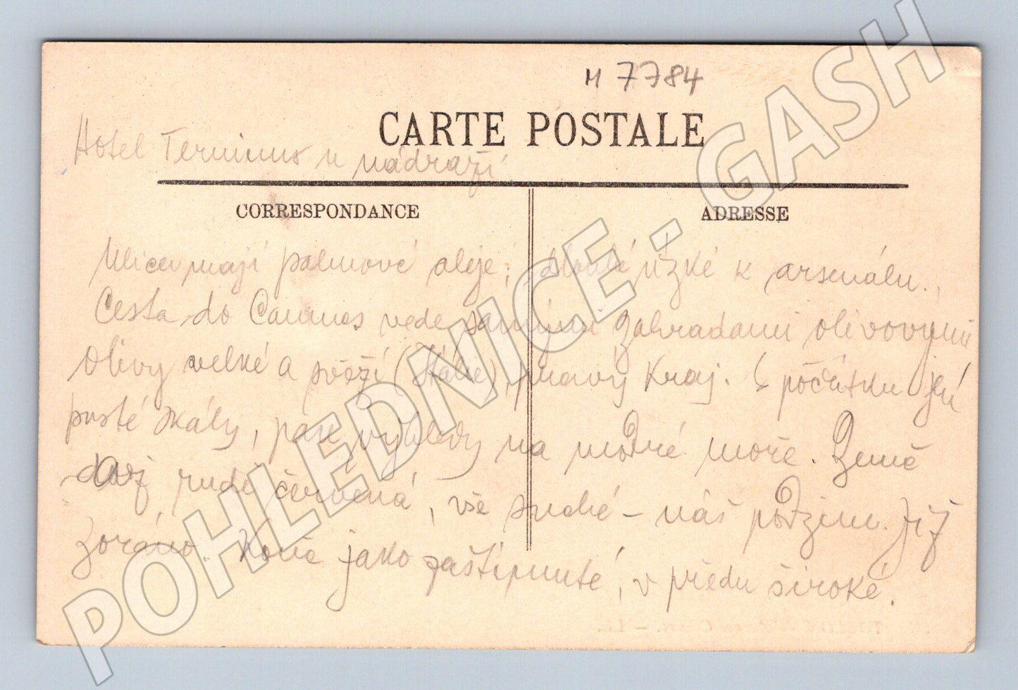 Pohlednice Toulon Avenue Colbert barevná pohlednice (M7784)