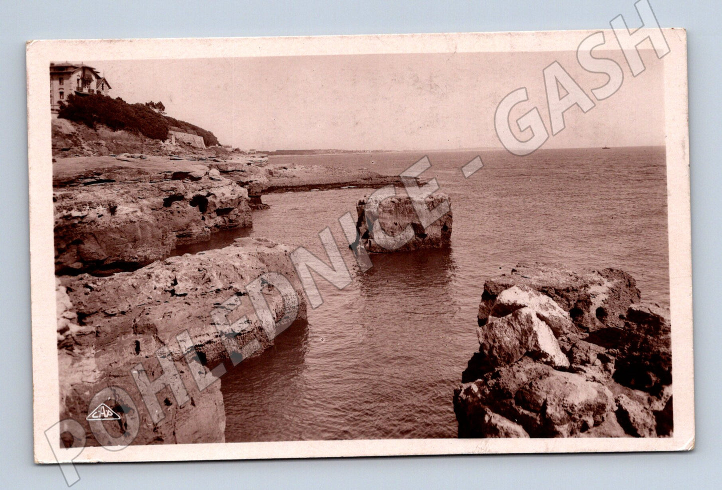 Pohlednice St Palais sur Mer La Roche au Moine 1921 (M7787)