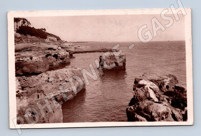 Pohlednice St Palais sur Mer La Roche au Moine 1921 (M7787)