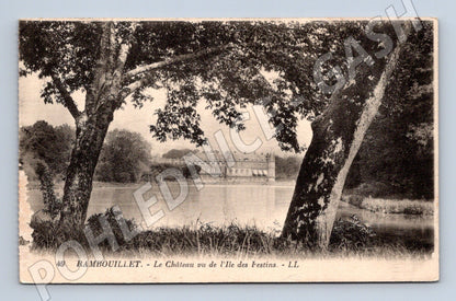 Pohlednice Rambouillet zámek pohlednice 1925 (M7791)