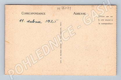 Pohlednice Rambouillet zámek pohlednice 1925 (M7791)