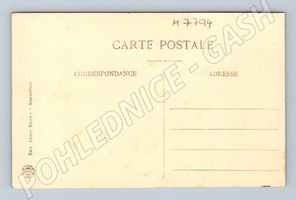 Pohlednice Angoulême panorama Sud Ouest historická (M7794)