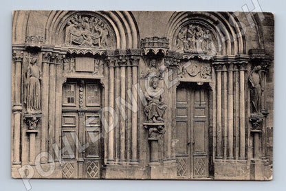 Pohlednice Štrasburk portál jižního transeptu katedrály (M7805)