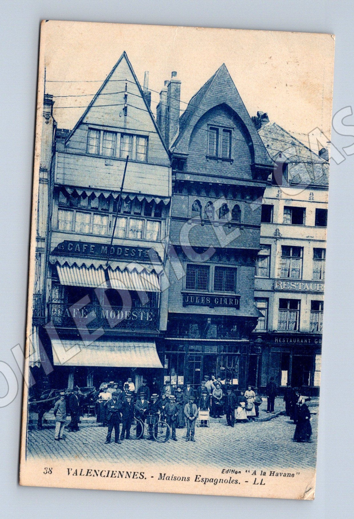 Pohlednice Valenciennes Maisons Espagnoles 1935 (M7811)