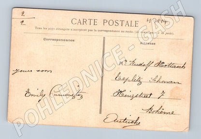 Pohlednice Evreux katedrála pohlednice do Čech (M7814)