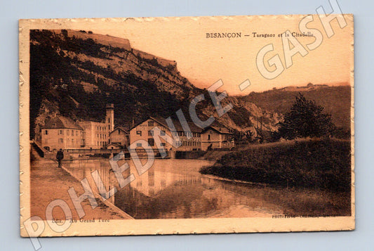 Pohlednice Besançon Taragnoz a citadela Francie (M7817)