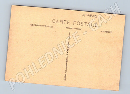 Pohlednice Avignon Pont Saint Bénézet noty písně (M7820)