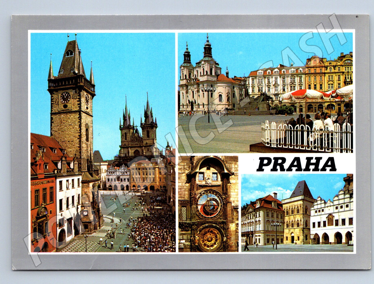 Pohlednice Praha Staroměstské náměstí historická (M7834)