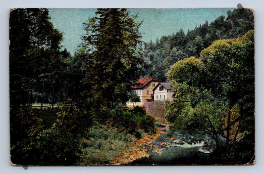 Pohlednice Weisseritz Idyllen krajina R-U (M786)