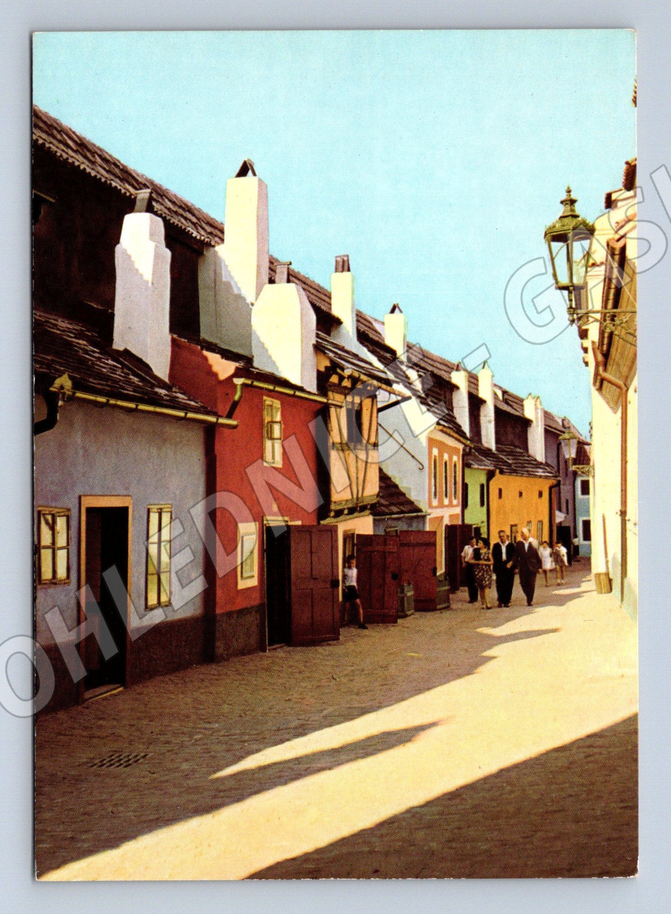 Pohlednice Praha Zlatá ulička Pražský hrad Orbis (M7874)
