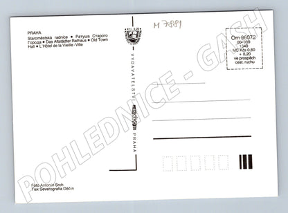 Pohlednice Praha Staroměstská radnice velký formát (M7881)