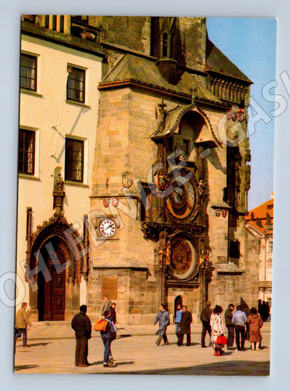 Pohlednice Praha Staroměstský orloj čistá Grafiatisk (M7899)