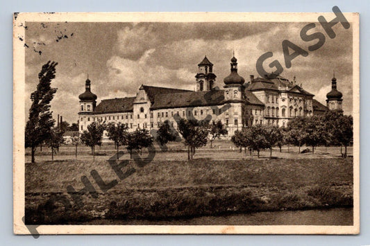 Pohlednice Klášter Hradiško Olomouc 1953 (M791)
