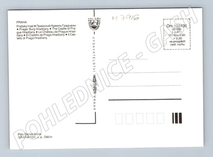 Pohlednice Praha Pražský hrad letecký pohled (M7916)