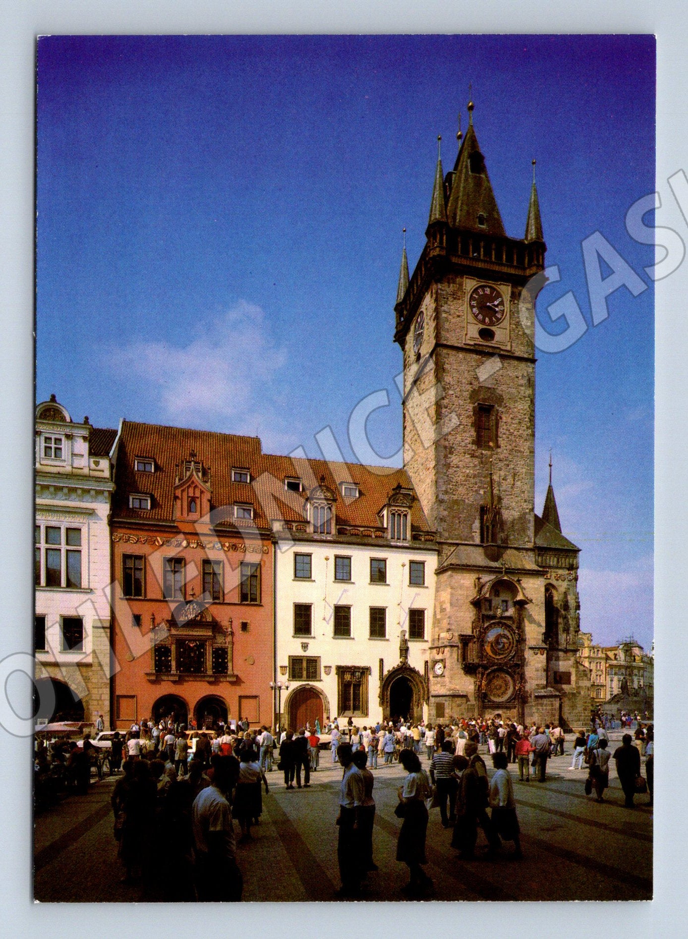 Pohlednice Praha Staroměstská radnice orloj Pressfoto čistá (M7918)