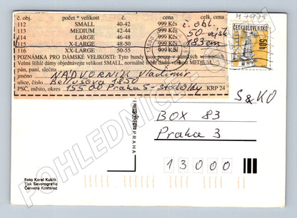 Postcard Tachov multi-view historical sent (M7978)