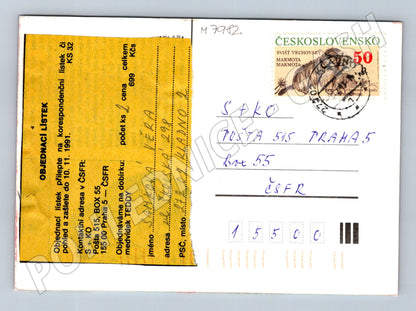 Postcard Kladno multi-view Czechoslovakia used (M7982)