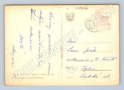 Postcard Písek Orlík Zvíkov Písek Mirotice Milevsko (M8006)