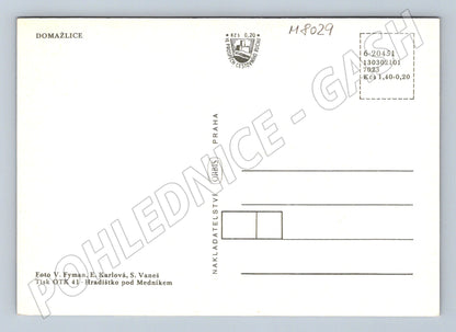 Postcard Domažlice multi-view ORBIS unused (M8029)