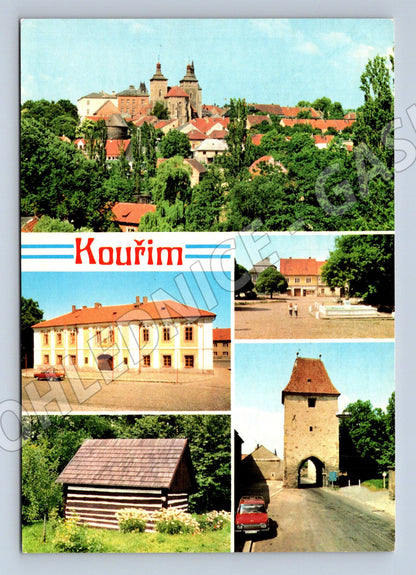 Postcard Kouřim historical postcard Kolín district (M8032)