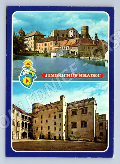 Postcard Jindřichův Hradec castle historical 1971 (M8044)