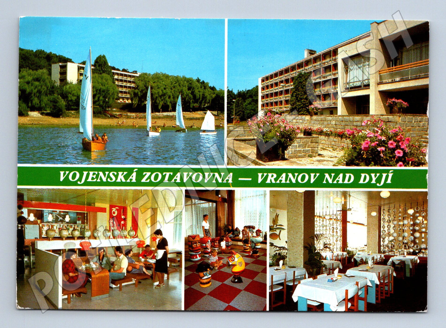 Pohlednice Vojenská zotavovna Vranov nad Dyjí historická (M8058)