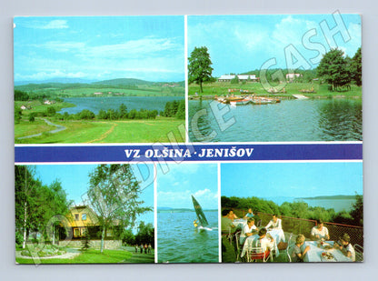 Postcard of the Olšina Jenišov Šumava Regional Museum sent in 1987 (M8074)