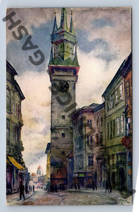 Pohlednice Znojmo radnice ČSR (M808)