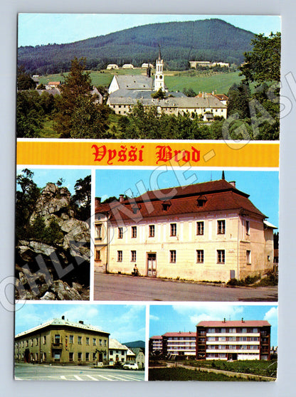 Pohlednice Vyšší Brod historická malý formát (M8089)